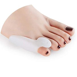 Bonvie.shop 1 Pair Gel Cushion Small Toe Pressure Protection Bunion Pads Small Toe Separator Toe Separator