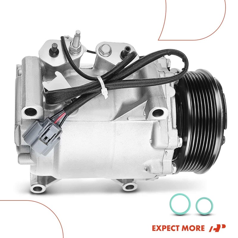 A-Premium A/C Compressor with Clutch Compatible with Acura TSX 2.4L