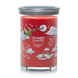 Yankee Candle Christmas Eve Scented, Signature 20oz Large Tumbler 2-Wick Candle, Over 60 Hours of Burn Time, Christmas | Holiday Candle