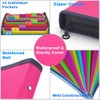 Fun File Organiser,13 Pockets Folder Document Organiser Box Files and