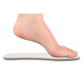 Comfort Insoles for Kids, Cut to Size, 26-36, Breathable and Sweatproof with Terry Cloth Insert - Soft Insoles for Uni-Kids Shoes to Absorb Shock and Comfort