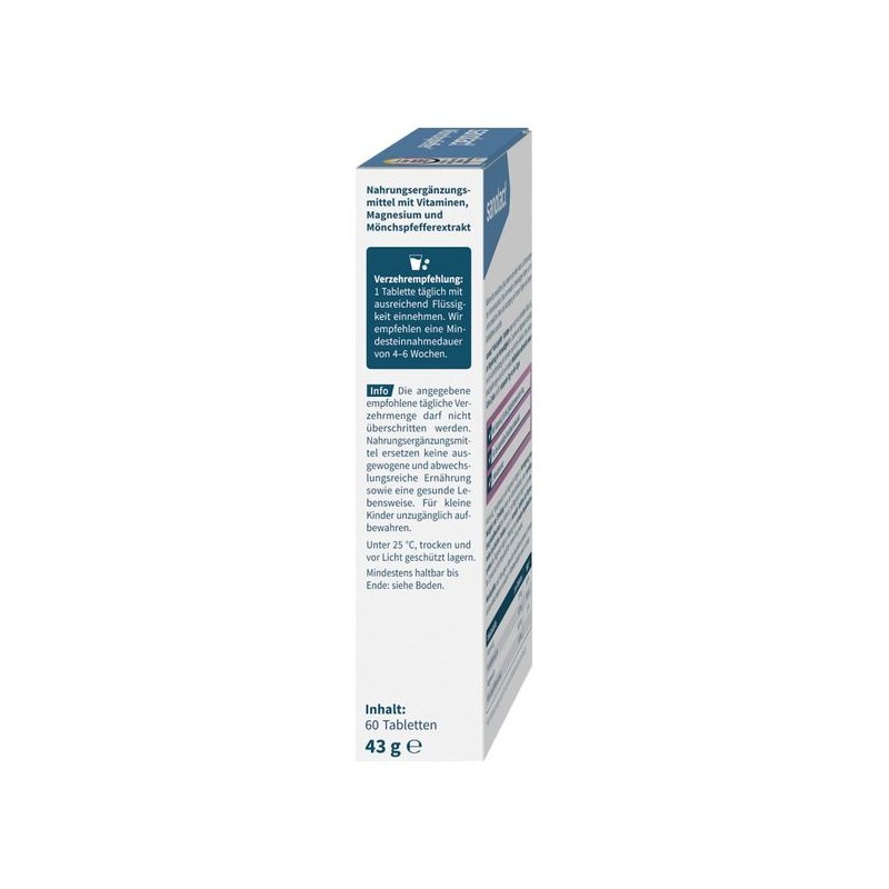 자노탁트 sanotact 몽크 페퍼 정제 60개 43g Sanotact Monk Pepper