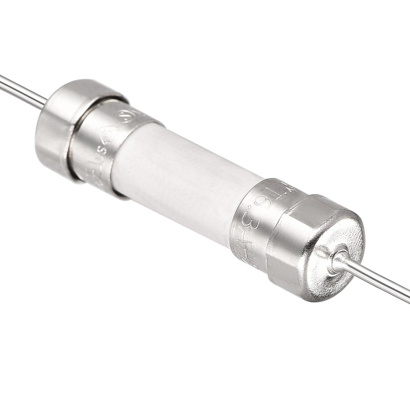 sourcing map Slow Blow Fuse Time Delay Lead Wire Ceramic