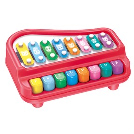 Happinet Shimajiro Hirakuru! Piano Xylophone (For Ages 3 and Up)