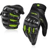 Motorcycle Gloves Breathable Motorcycle Gloves Leather Full Finger Knuckle Protection