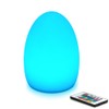 Mr.Go 8-inch LED Egg Light Nightlight Mood Lighting Lamp for