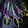 Titanium Coating Sewing Scissors Bundle, Professional Fabric Scissors Set, Ultra-Sharp