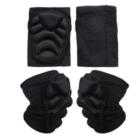 BE-TOOL Knee Pads 1 PAIR Unisex Breathable Soft Lightweight Sport Knee Pads Protector Guards for Riding, Running, Skating and Outdoor Sports XL