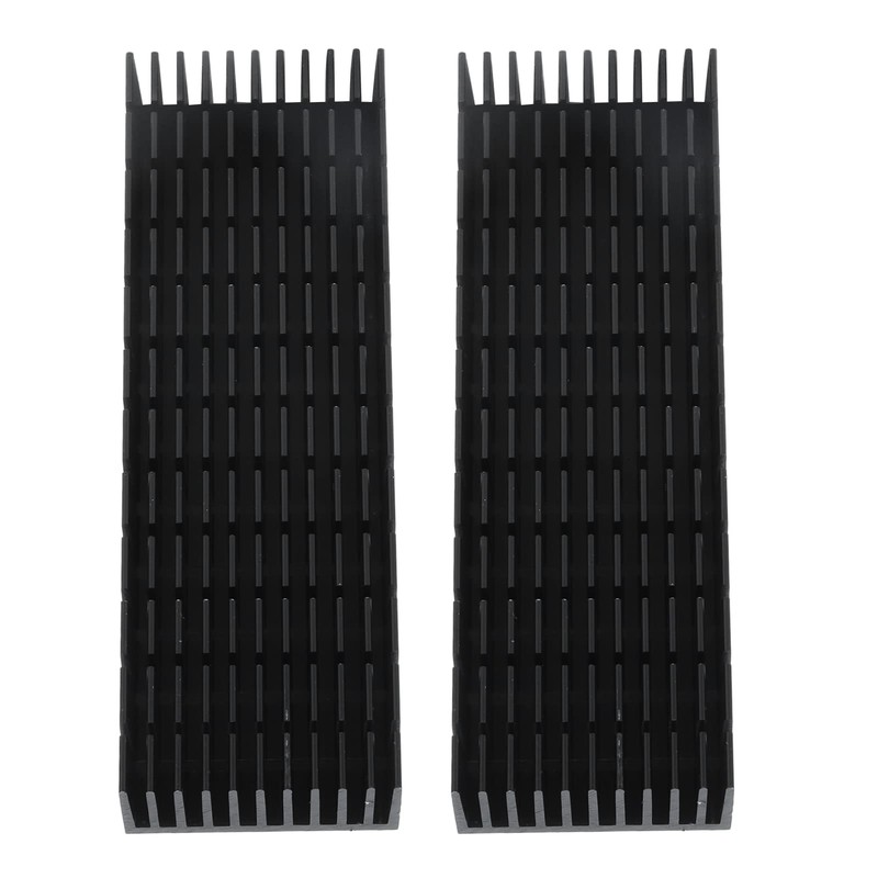 Greensen Gute Wärme -Dissipation Aluminium -Wärmekühlkit für Elektronik 2PCS Kühlflossen