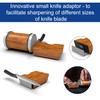 Generic Advanced Rolling Knife Sharpener with Diamond-Coated Discs, Dual Angle