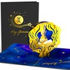 Lovepop® Special Birthday Card Zodiac Sign Gemini Unique 3D Pop-Up