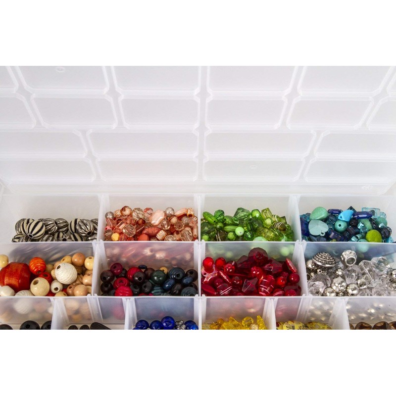 Artbin Quick View Deep Base Carrying Case-15x3.25x14.375 Translucent