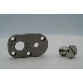 Dino Camera Precise Lock- The Non-Twist Base Plate for 16x9 Cine Lock- Stainless