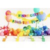 Glitter Goodbye Kindergarten Hello Summer Banner for Kindergarten graduation decorations,