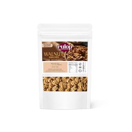 Rulop Walnuts Halves - 500g - Premium Quality Raw Californian Walnut Halves, Resealable Pouch, Nutrient-Rich, Vegan