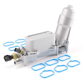 926-876 926-959 3.6l Aluminum Oil Filter Housing Engine Oil Cooler For 2011-2016 Dodge Journey Charger Challenger Grand Caravan Durango Avenger Ram Jeep Wrangler Cherokee Chrysler 200 300 Town Country