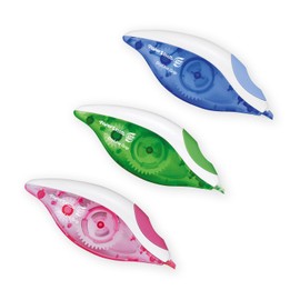 Paper Mate Liquid Paper DryLine Grip Correction Tape | Pink & Blue | 2 Count