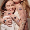 Fourth of July Temporary Tattoos,American Flag Red White and Blue
