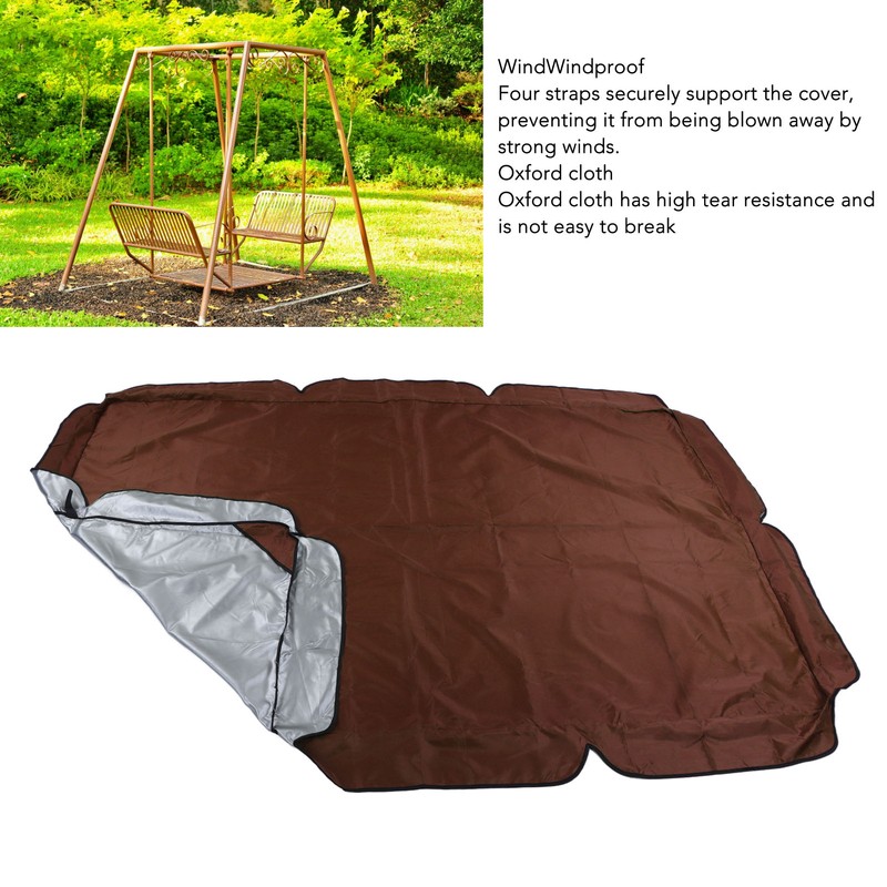 Swing Canopy 600D Silver Coated Oxford Cloth Waterproof Swing Top