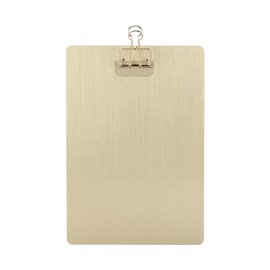 Carpeta Portapapeles de Enfermería, Tablero de Dibujo Portapapeles de Metal A4 Portapapeles de Tamaño Carta Porta Documentos para Escribir Pintura, 12.5 X 8.5in(Beige)