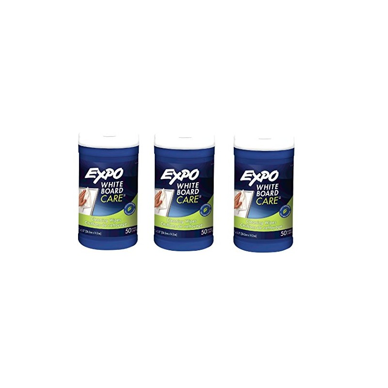 Expo Marker Board Towlettes wipes (3-Pack of 50)