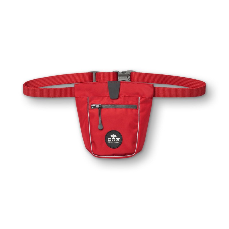 DOG Copenhagen Go Explore Treat Bag, Classic Red, One Size