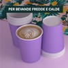 Pack of 100 Paper Cups 200 ml Eco Friendly Biodegradable
