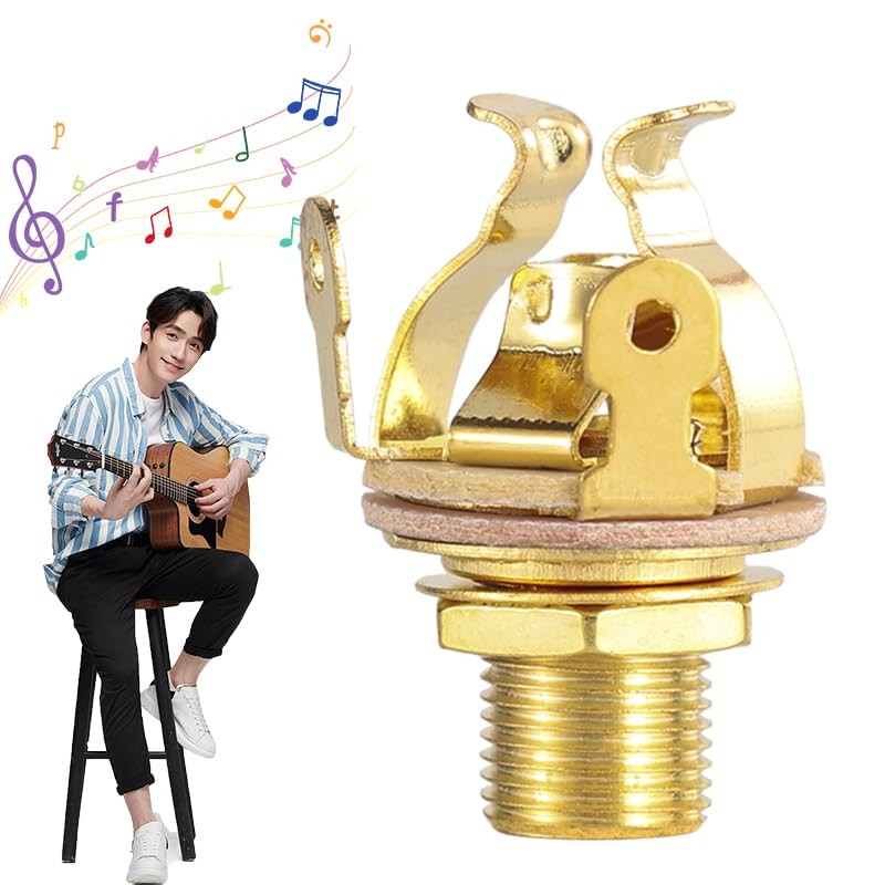 Ulfsaar Full-contact Output Jack for Guitar/Bass, with Mounting Hardware