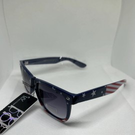 No Brand Patriotic retro unisex classic USA sunglasses