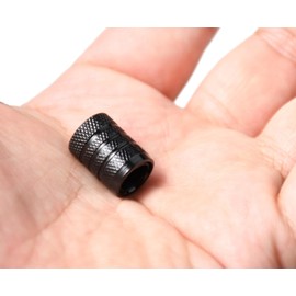 (Set of 4) Anodizing Coating Aluminum Tire Valve Stem Cap Air Cap with Inner ABS Lining Corrosion Resistance Moisture Resistance for Car Motorcycle Spyder ATV Golf Cart