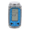 Digital Turbine Flow Meter Blue for Fuel Pump Gasoline Measuring