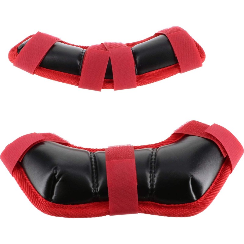 ゼット(ZETT) 野球 キャッチャー用 マスクパッド レッド×ホワイト(6411) BLMP122