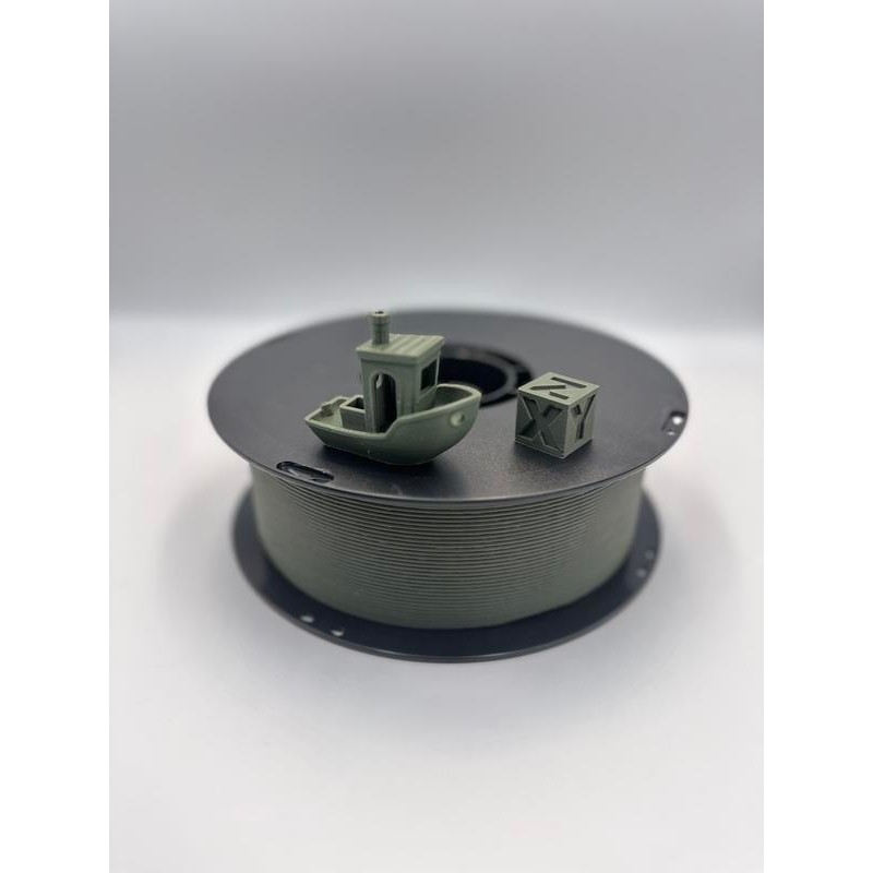 Recycled PLA Filament for 3D Printing - From recycled prints:_Blue_500