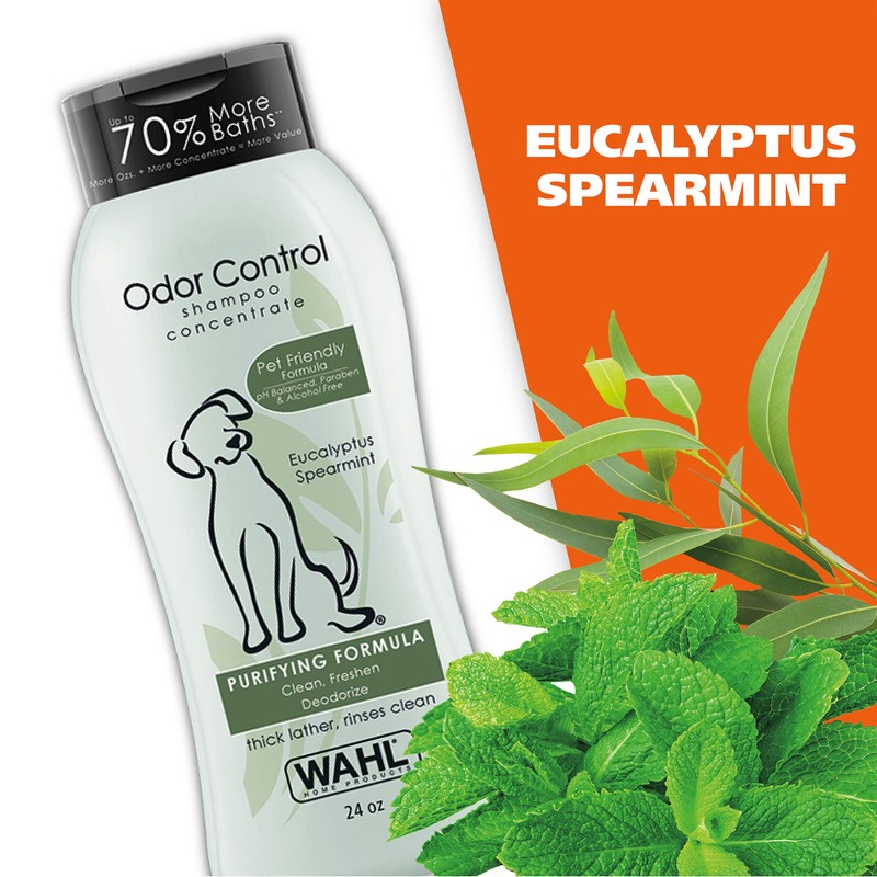 Wahl USA Odor Control Shampoo for Dogs & Pets -