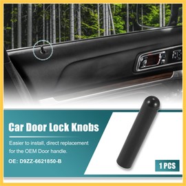 REPAIROCK Car Door Lock Knobs Interior Door Lock Knob Pull Pins D9ZZ-6621850-B for Ford Auto Replacement Parts
