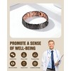 Jecanori 2X Pure Copper Magnetic Bracelet for Men, Mens Cross