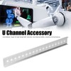 U Channel Aluminium 48x12mm Heavy Duty 3 Side Beam Accessory