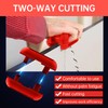 Woodworking Edge Banding Trimmer, Professional Edging Tape Trimming Tool with