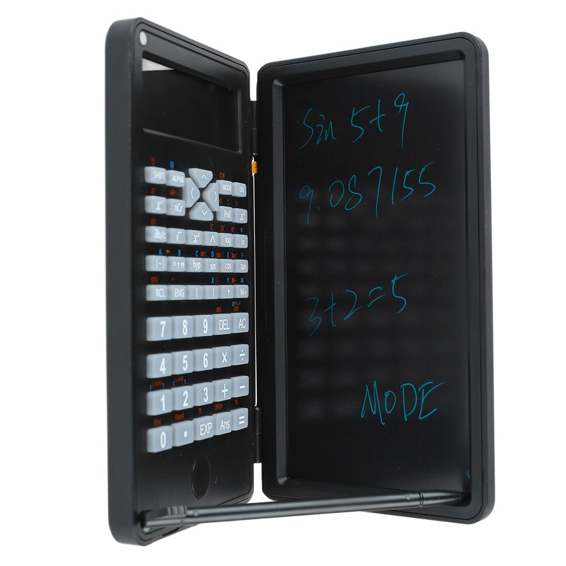 Scientific Calculator Two Row LCD Display Writing Tablet Sensitive Multifunction