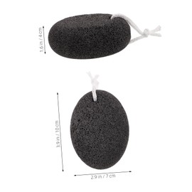 PACKOVE 3Pcs Natural Pumice Stone for Feet and Hands Dead Skin Remover and Exfoliator for Home and Salon Use Relaxing Foot Care Tools for Hard Skin Care