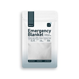 Altland Single Emergency Blanket - Individually Packaged Silver Mylar Blanket