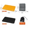 CBJAPAN Sauna Mat, Storage Bag Included, Yellow, Lightweight, Compact, 1