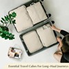 Gonex Compression Packing Cubes Extensible Organizer Bags For Travel Suitcase