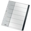 Leitz Register mit 31 Taben, 1-31, Extrabreit, Umweltfreundlich, CO2-kompensiert, Recycle-Serie,