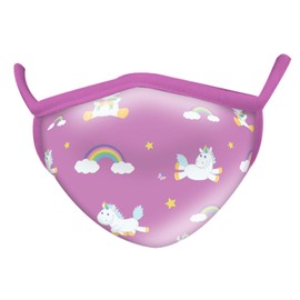 Wild Republic Face Mask Child Wild Republic Wild Smiles Face Masks, Unicorn, Child US