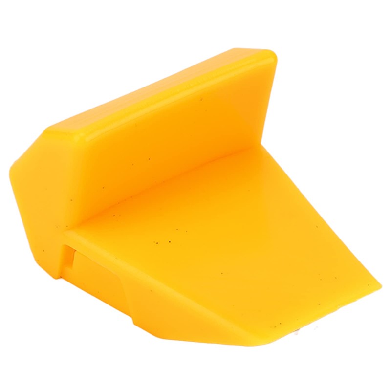 Aramox 4Pcs Tyre Changer Clamping Jaw Protector Plastic Yellow Inserts