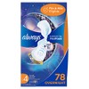 Always Infinity Feminine Pads for Women, Size 4, Overnight Absorbency,
