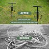 Garden Hose Guide Spike, Metal Hose Guides for Garden Heavy