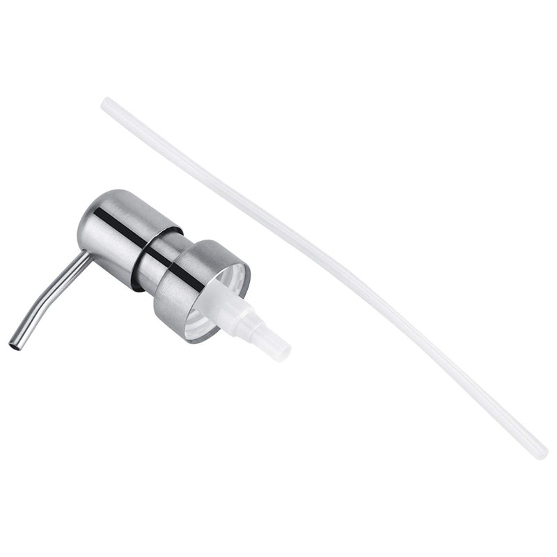 Alvinlite Soap Dispenser Pump Head Stainless Steel for 25 mm