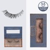 CLARA COSMETICS Premium 3D Eyelashes Everyday, Natural Look, Transparent Band,